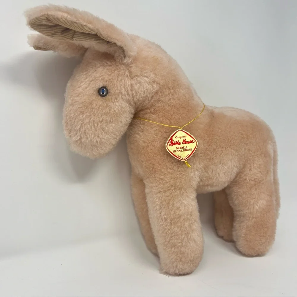 Käthe Kruse Hanne Kruse Vintage Plush Horse‎ German Stuffed Animal 12”